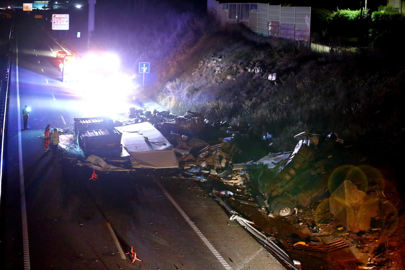 Fotos: Accidente mortal en Camponaraya