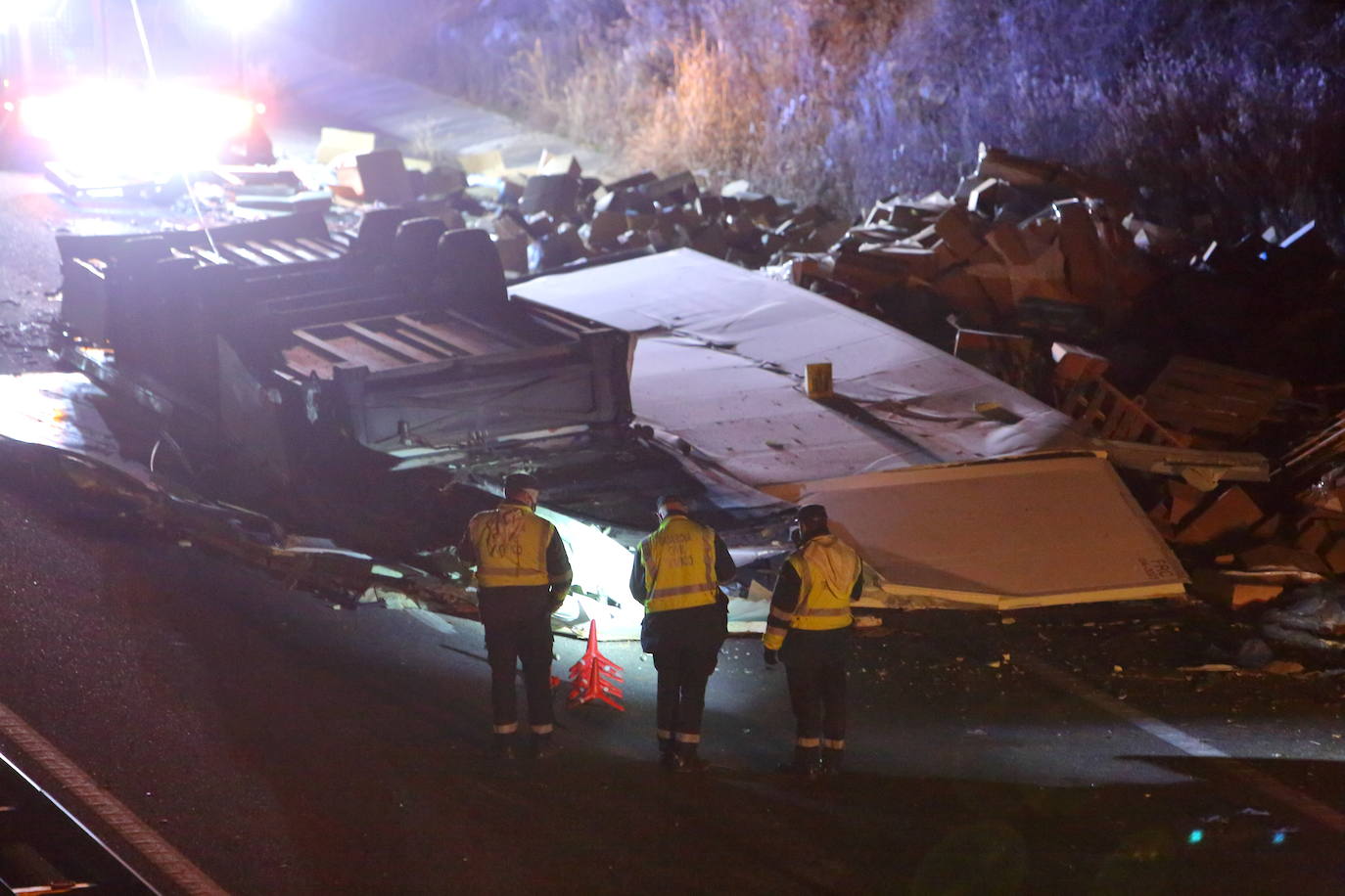 Fotos: Accidente mortal en Camponaraya