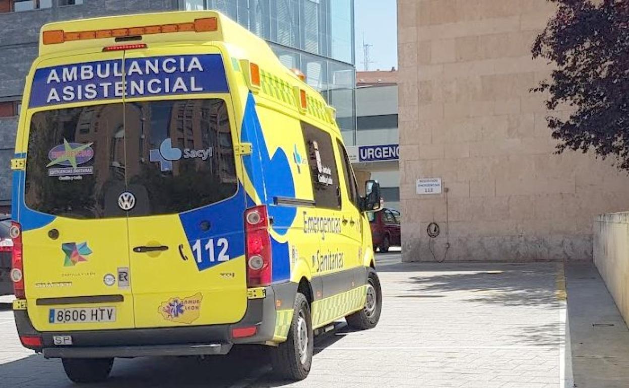 Imagen de una ambulancia.