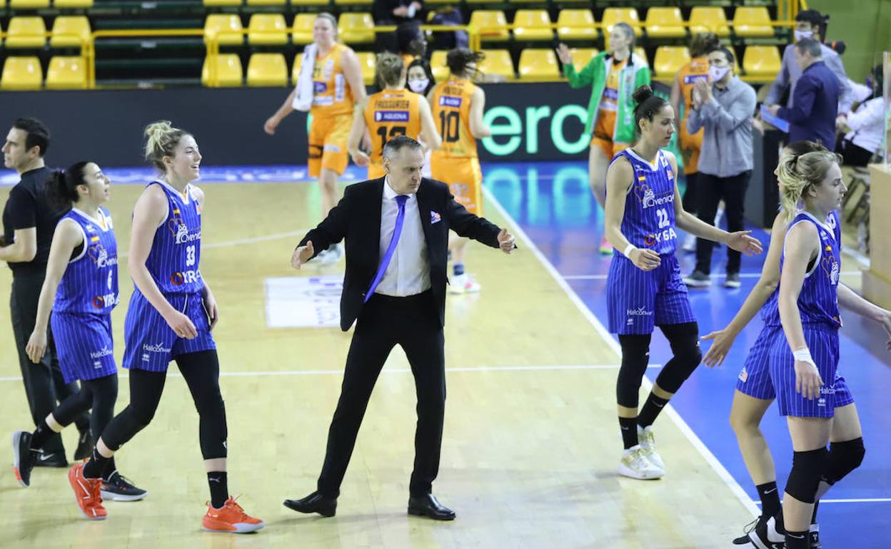 La burbuja de la Euroliga de Avenida en Salamanca, sin público pero con Teledeporte