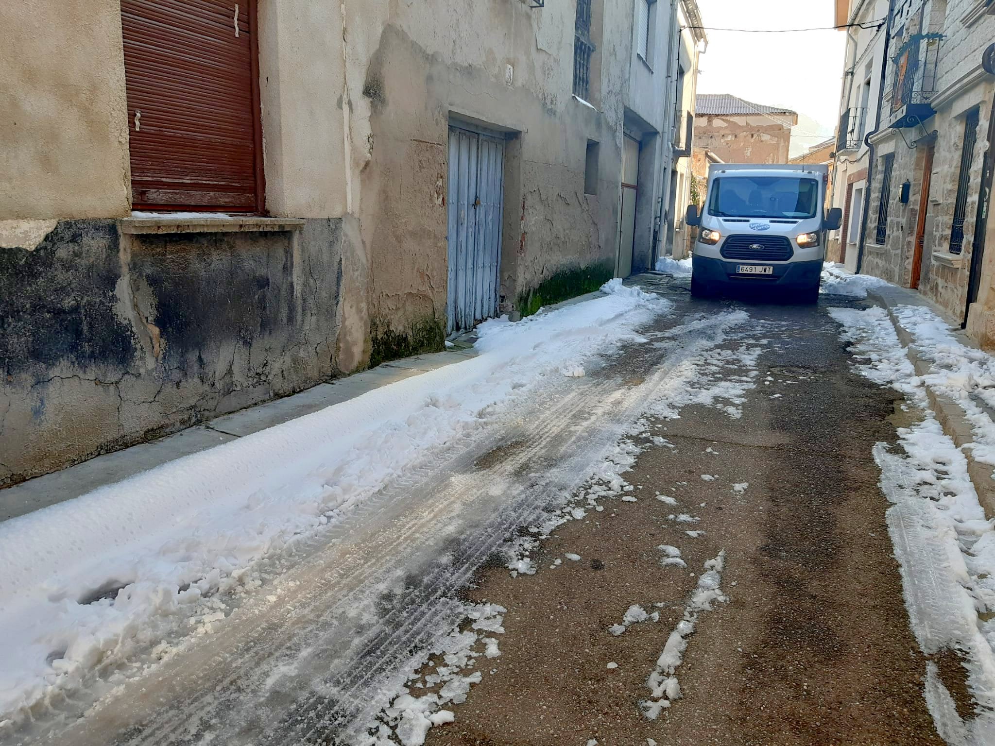 Fotos: Remite el temporal de nieve en el Cerrato