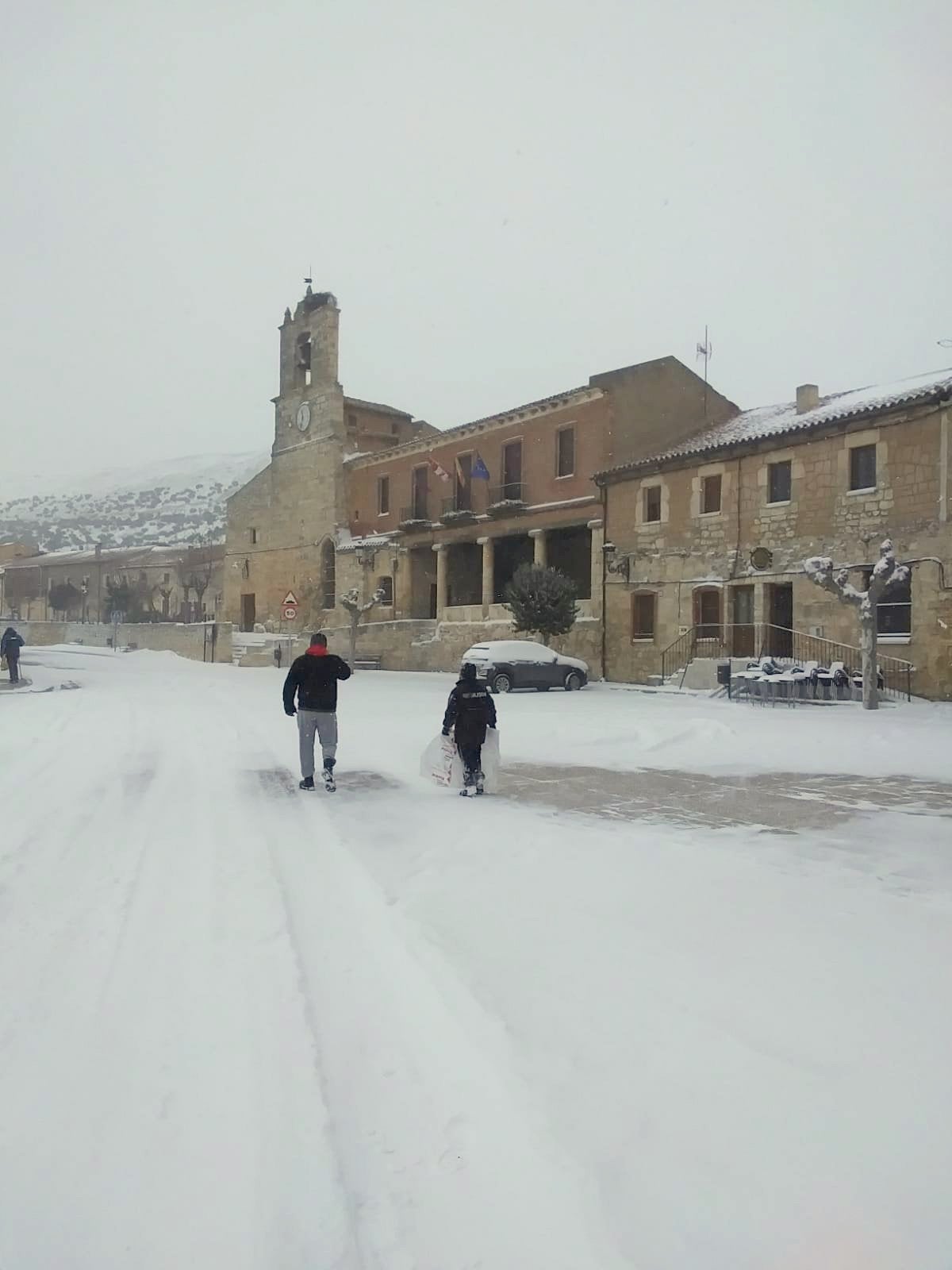Fotos: Remite el temporal de nieve en el Cerrato