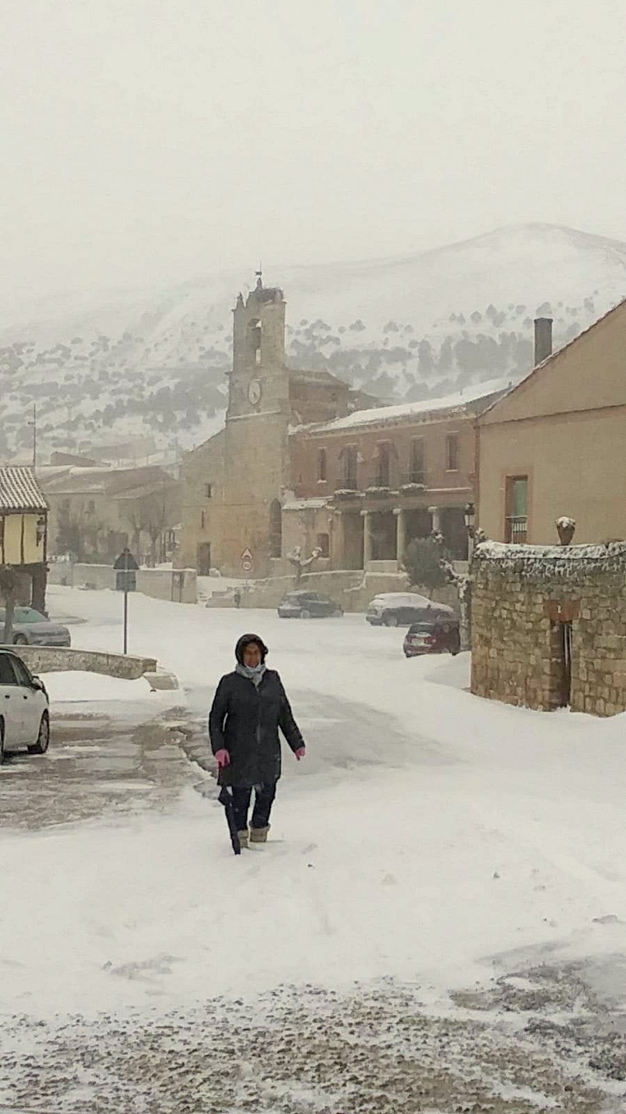 Fotos: Remite el temporal de nieve en el Cerrato