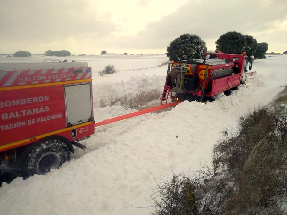 Fotos: Remite el temporal de nieve en el Cerrato