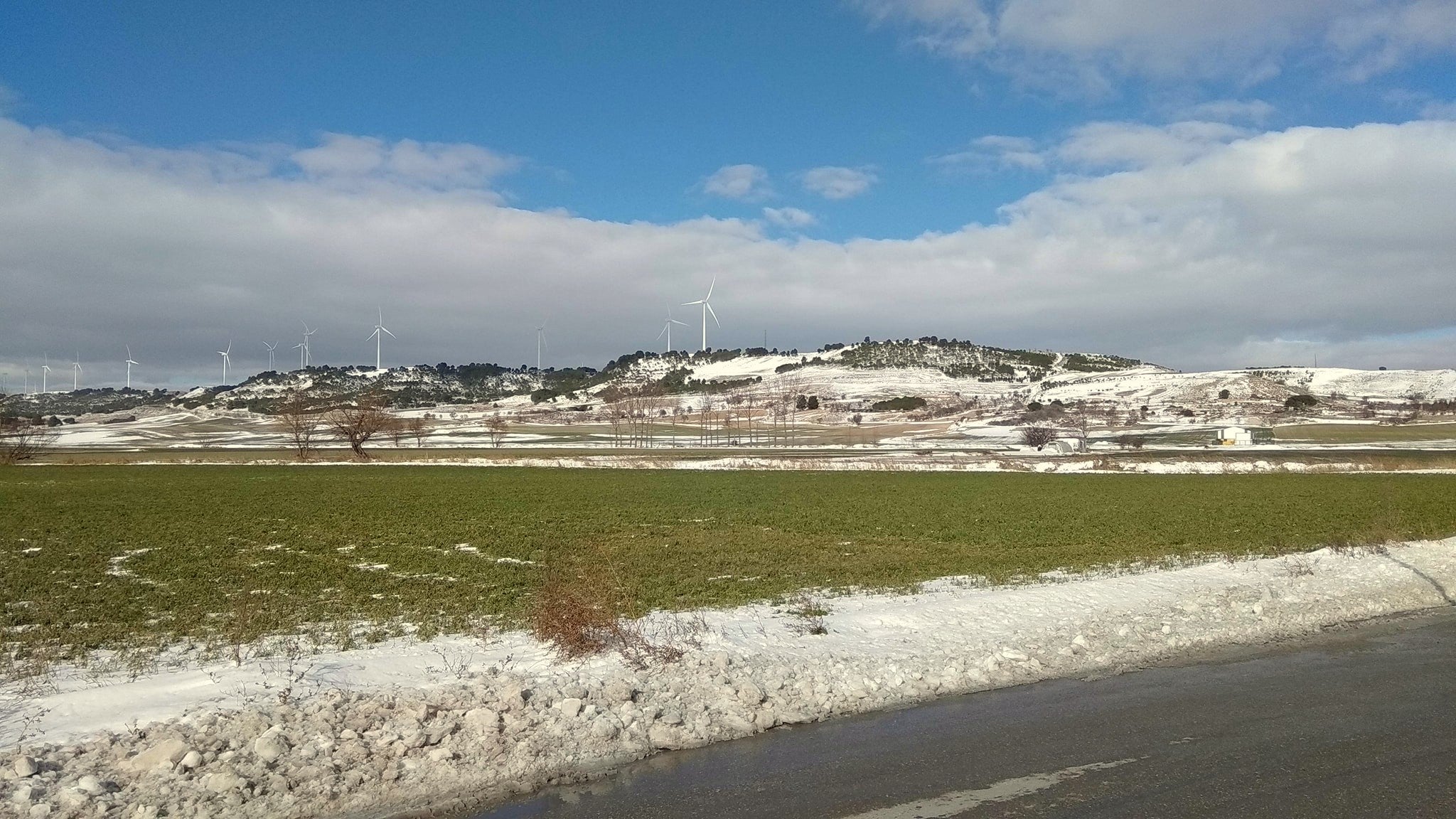 Fotos: Remite el temporal de nieve en el Cerrato