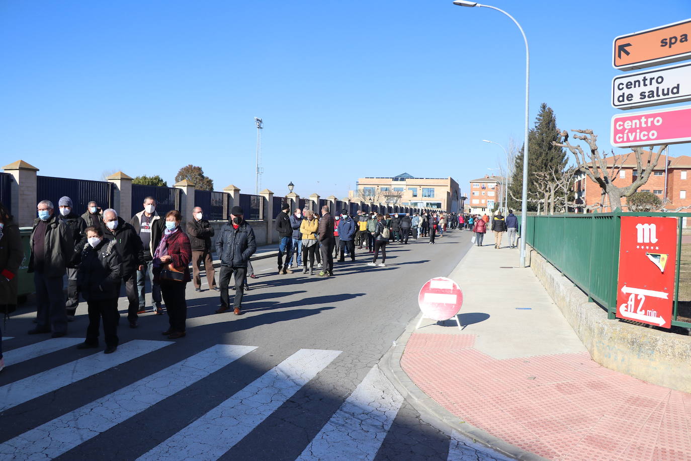 Fotos: Cribado masivo en la localidad leonesa de Santa María del Páramo