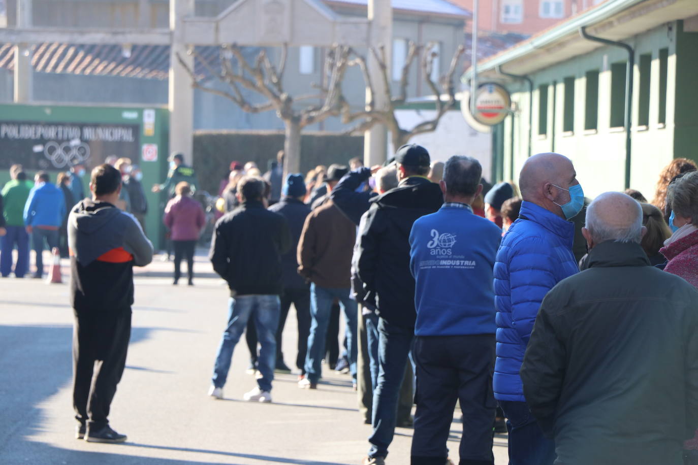 Fotos: Cribado masivo en la localidad leonesa de Santa María del Páramo