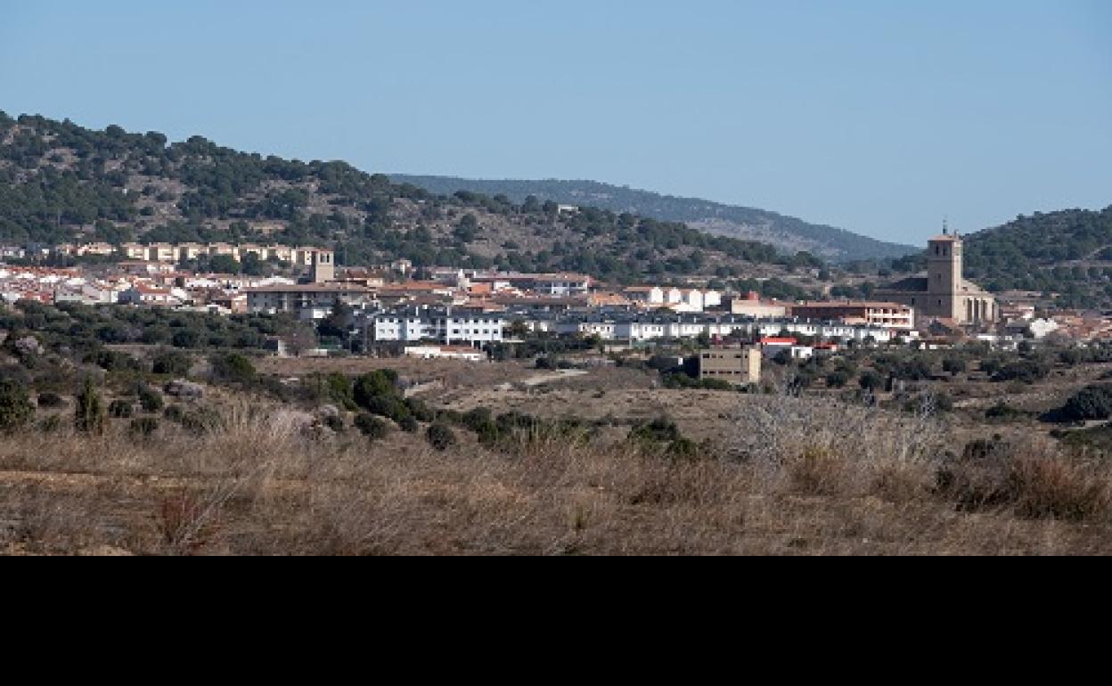 Vista general de Cebreros (Ávila). 