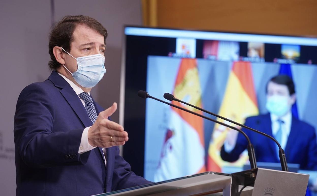 Coronavirus Castilla y León: Mañueco subraya que la estrategia de la Junta para hacer frente a la tercera ola es la anticipación y la prevención
