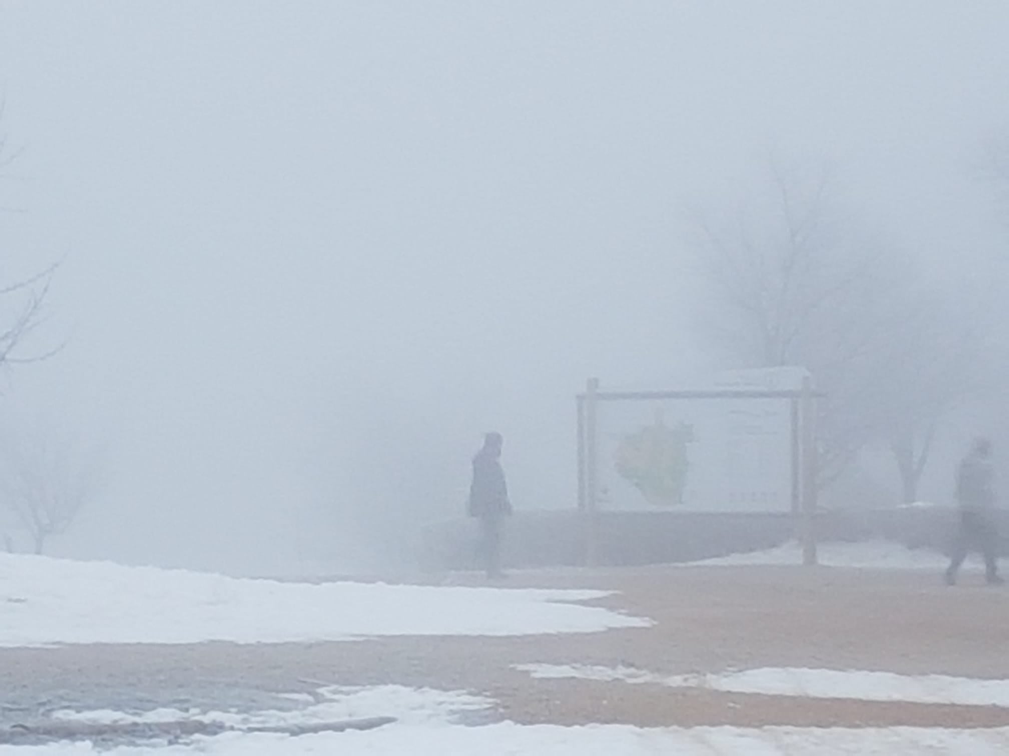 Fotos: Valladolid amanece cubierta de niebla