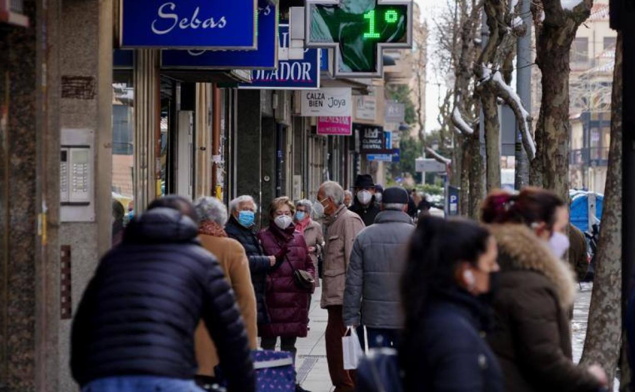 La incidencia de covid en la capital salmantina sigue al alza.