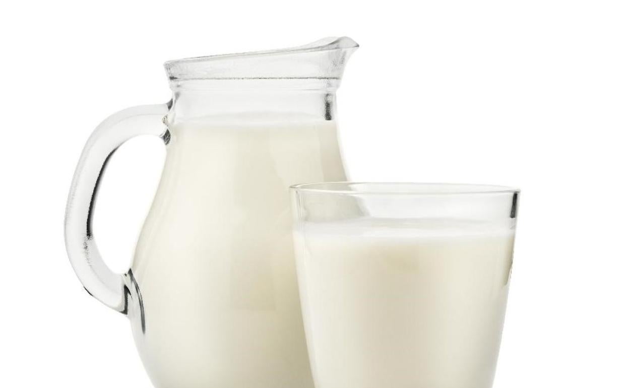 Leche, fuente de calcio y proteínas