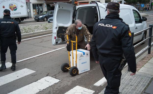 Salamanca recibe hoy 2.975 viales más de vacuna contra el coronavirus