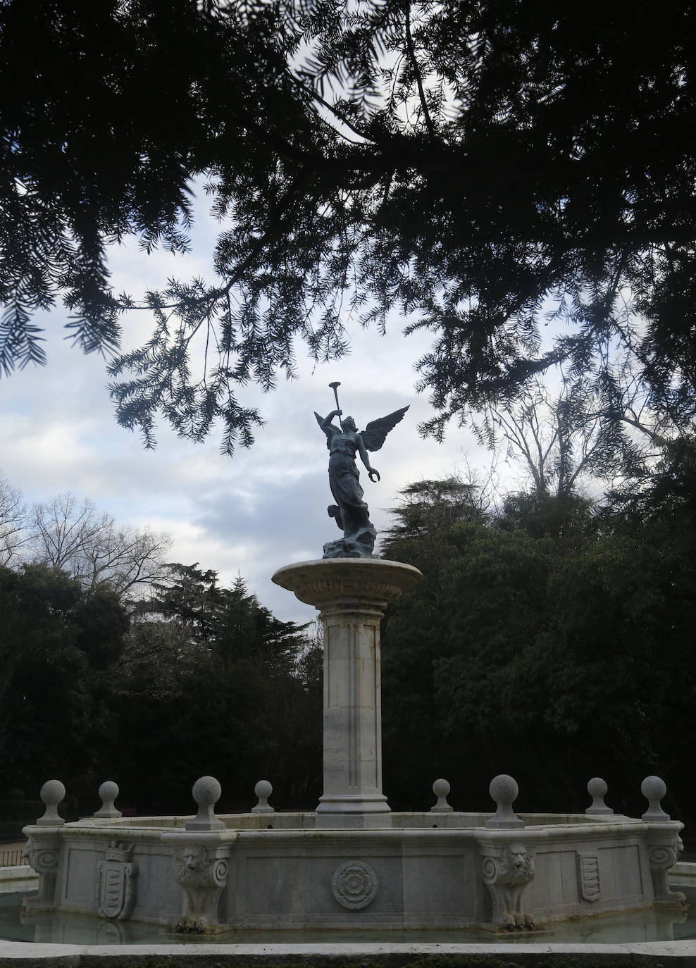 'Fuente de la Fama' en el parque del Campo Grande.