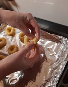 Imagen secundaria 2 - Rosquillas caseras lights de vainilla