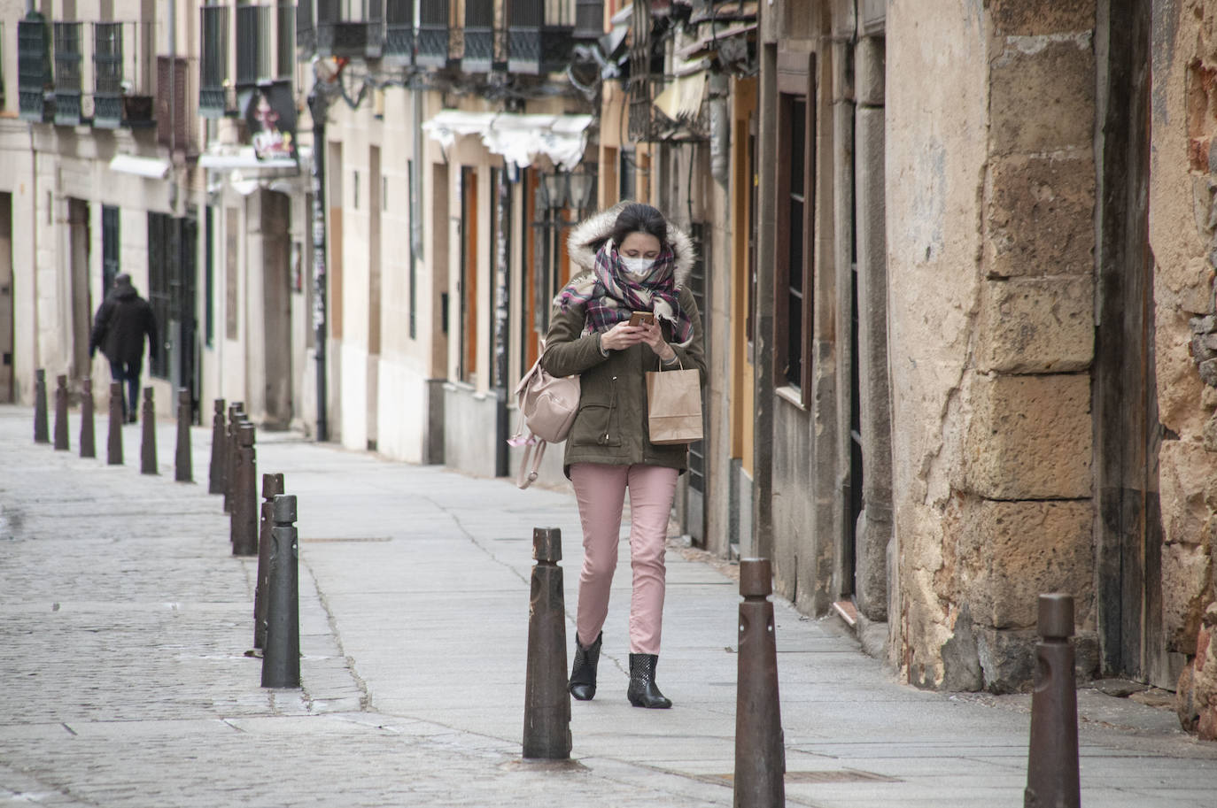 La borrasca Hortensia deja fuertes vientos en Segovia