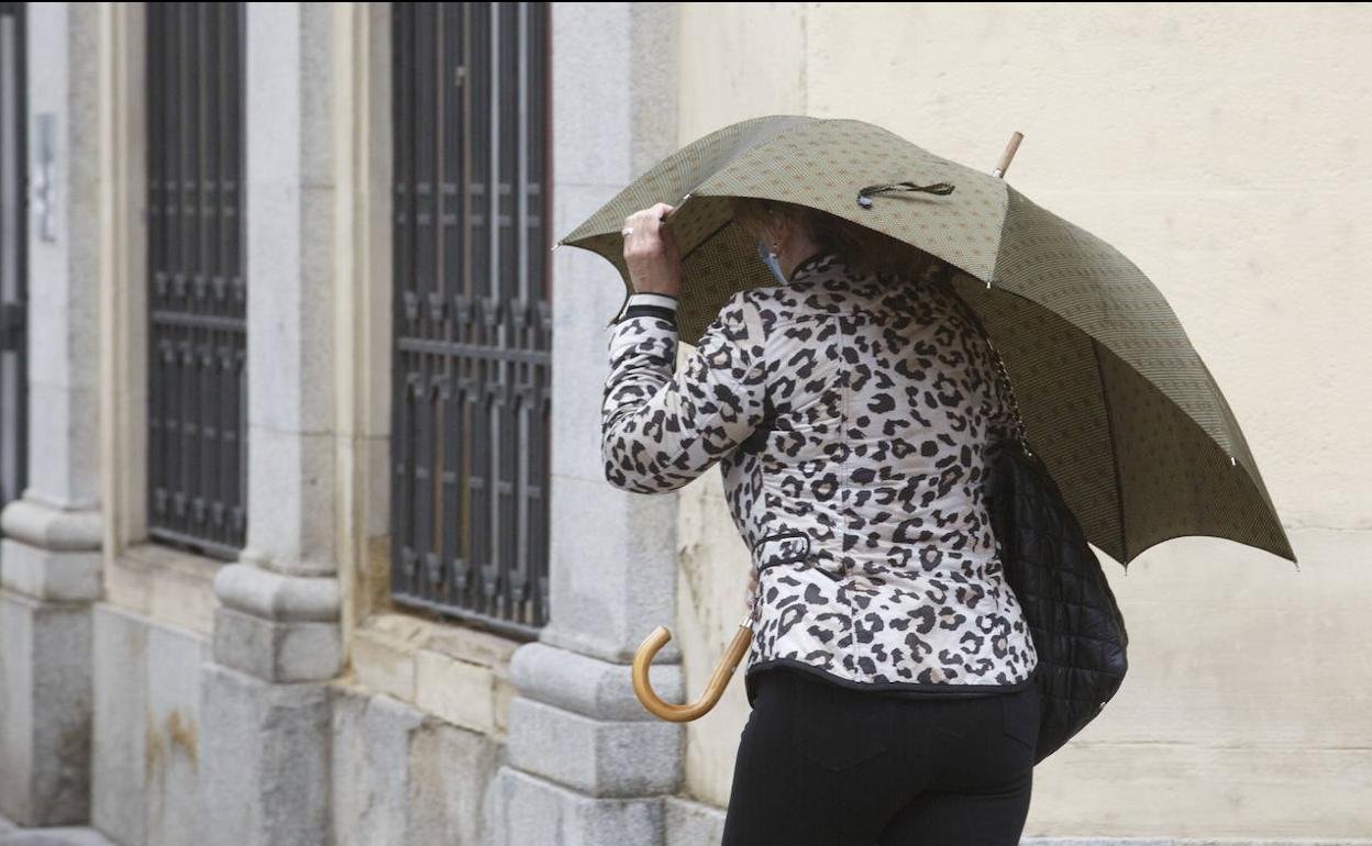 Viento en la ciudad de Valladolid