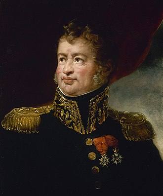 Retrato de Sigisbert Hugo, el general que se adueñó de los uniformes del Tercio de Cuéllar. 