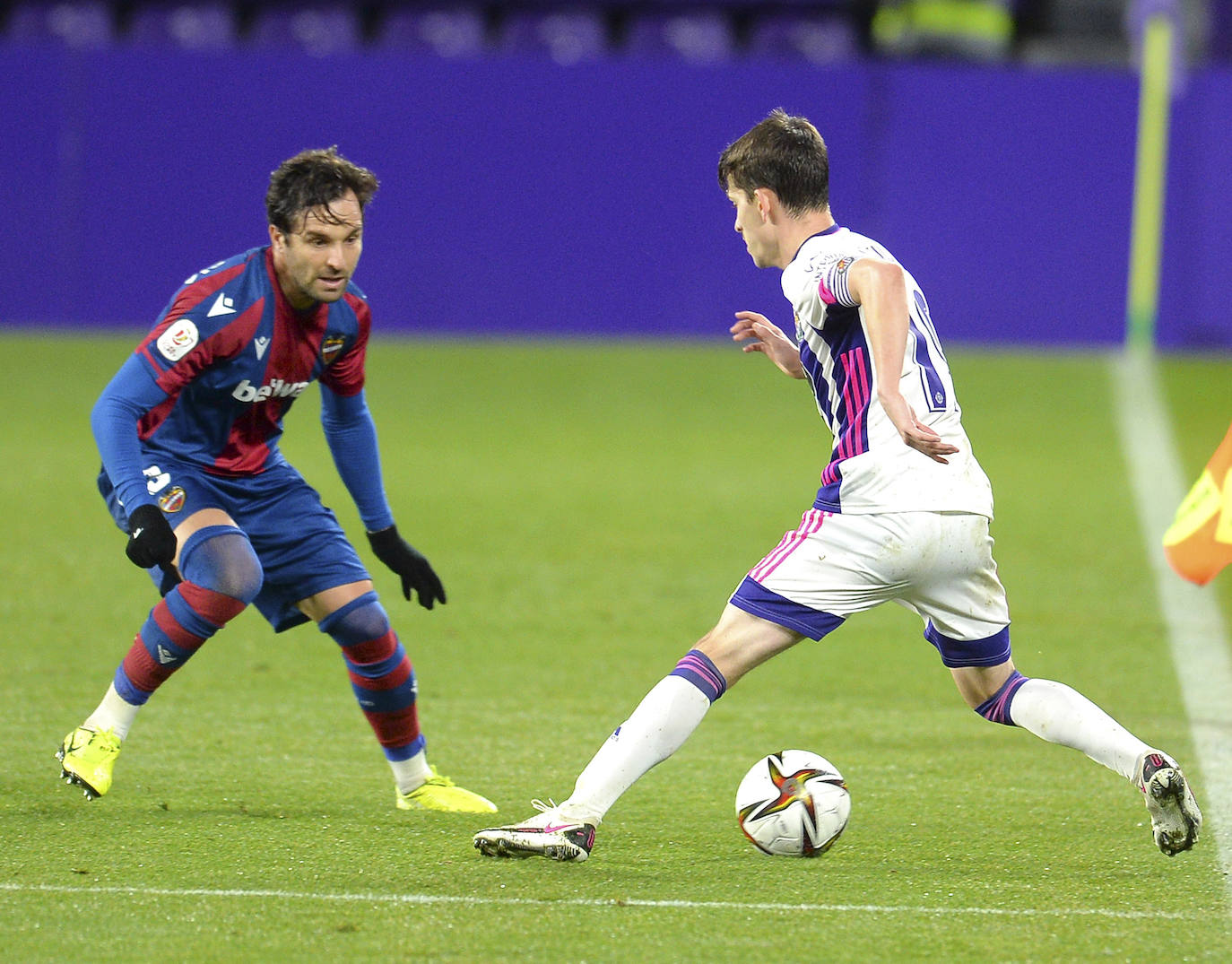 Derrota del Real Valladolid frente al Levante