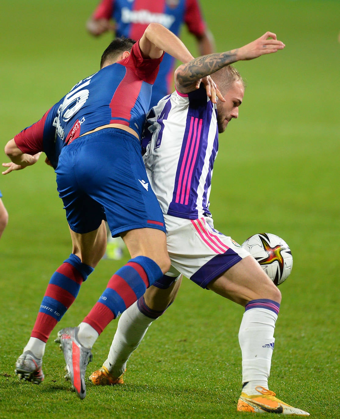 Derrota del Real Valladolid frente al Levante