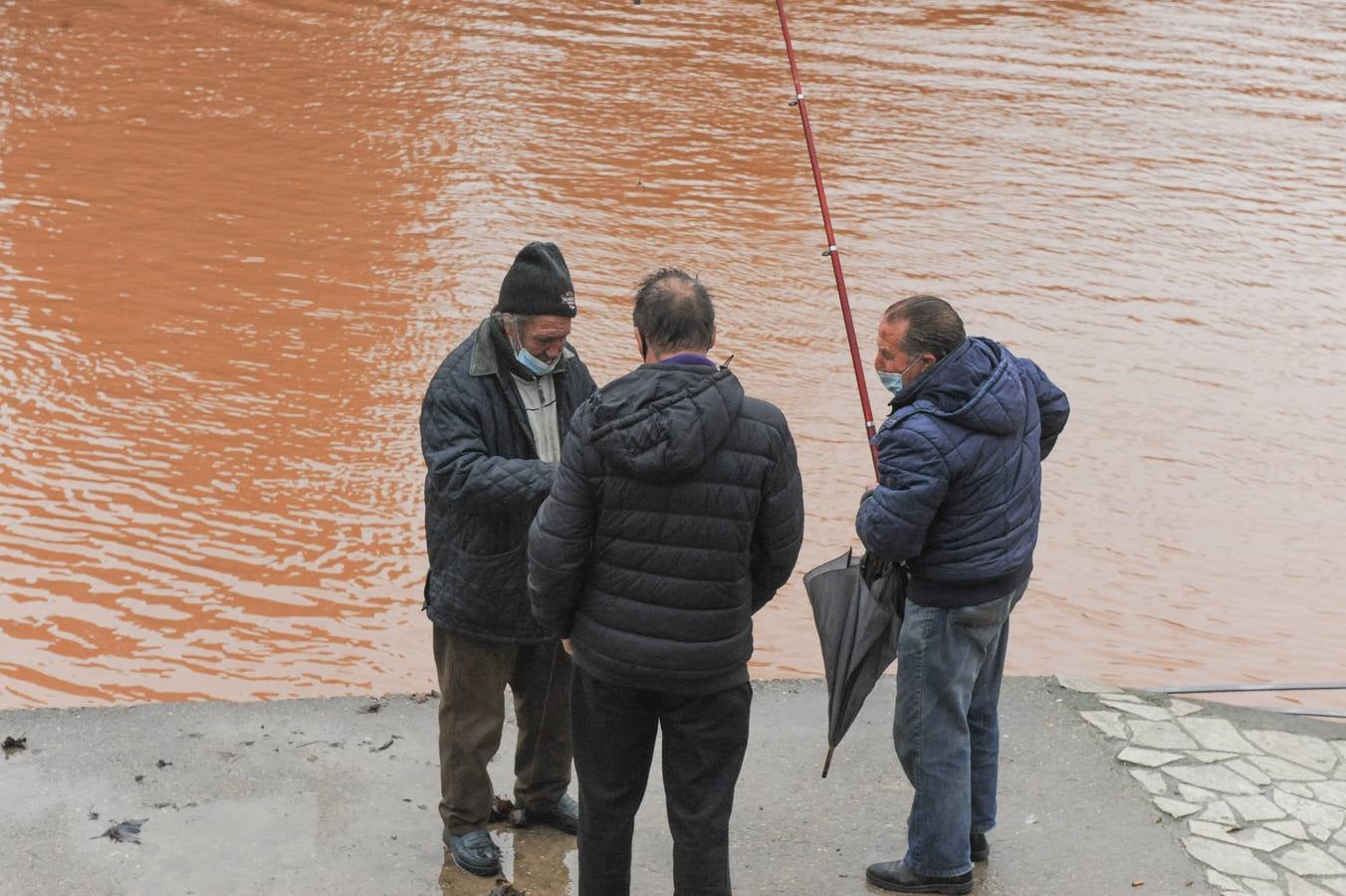 Fotos: Aumenta el caudal del Pisuerga a su paso por Valladolid