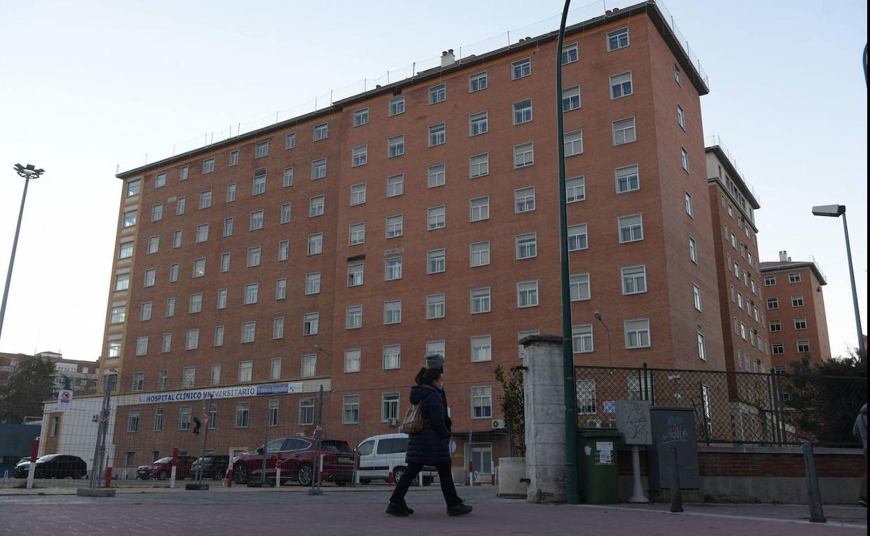 Edificio Rondilla, acondicionado para acoger a pacientes de covid. 