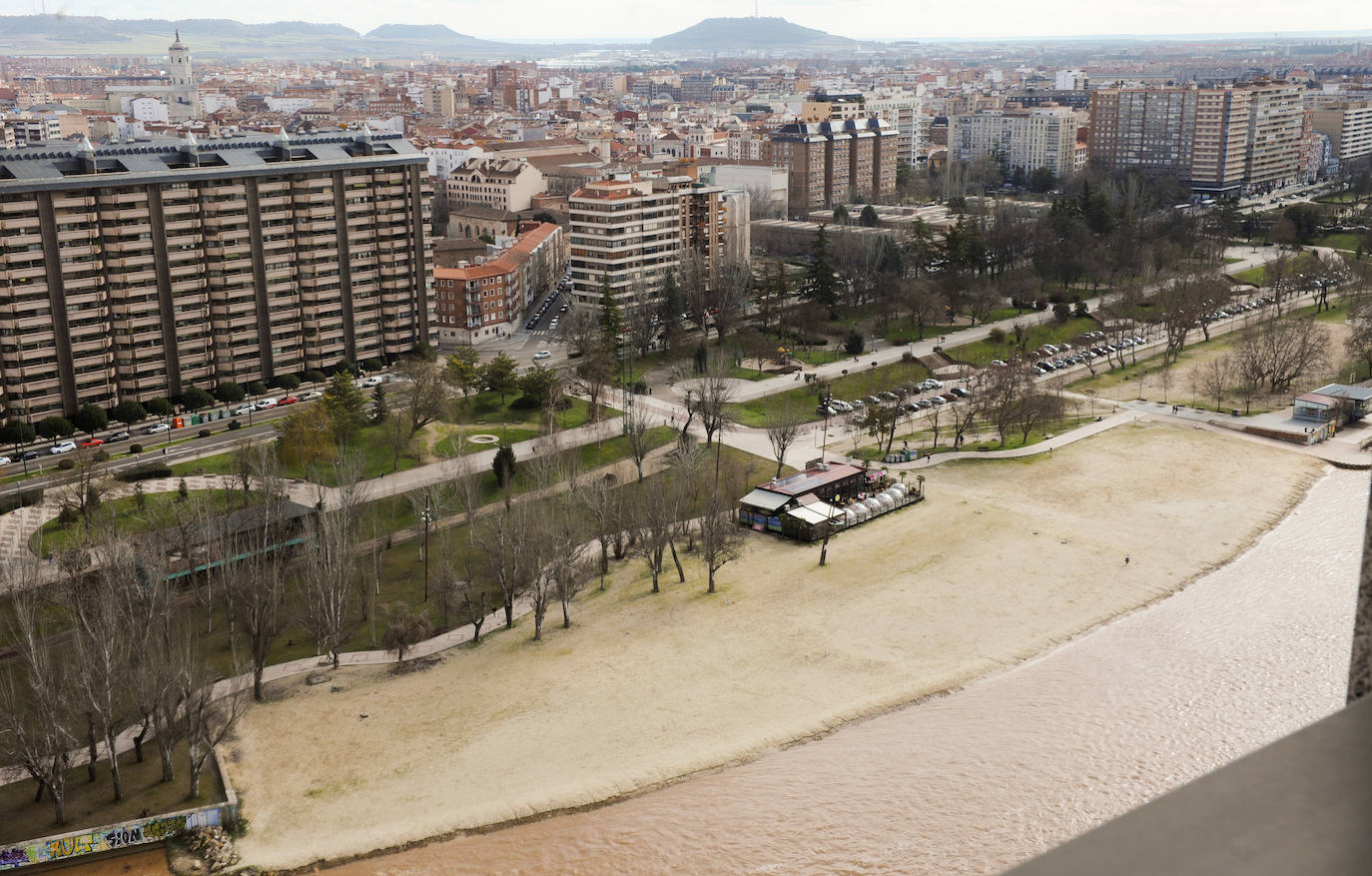 El Pisuerga, a su paso por Valladolid