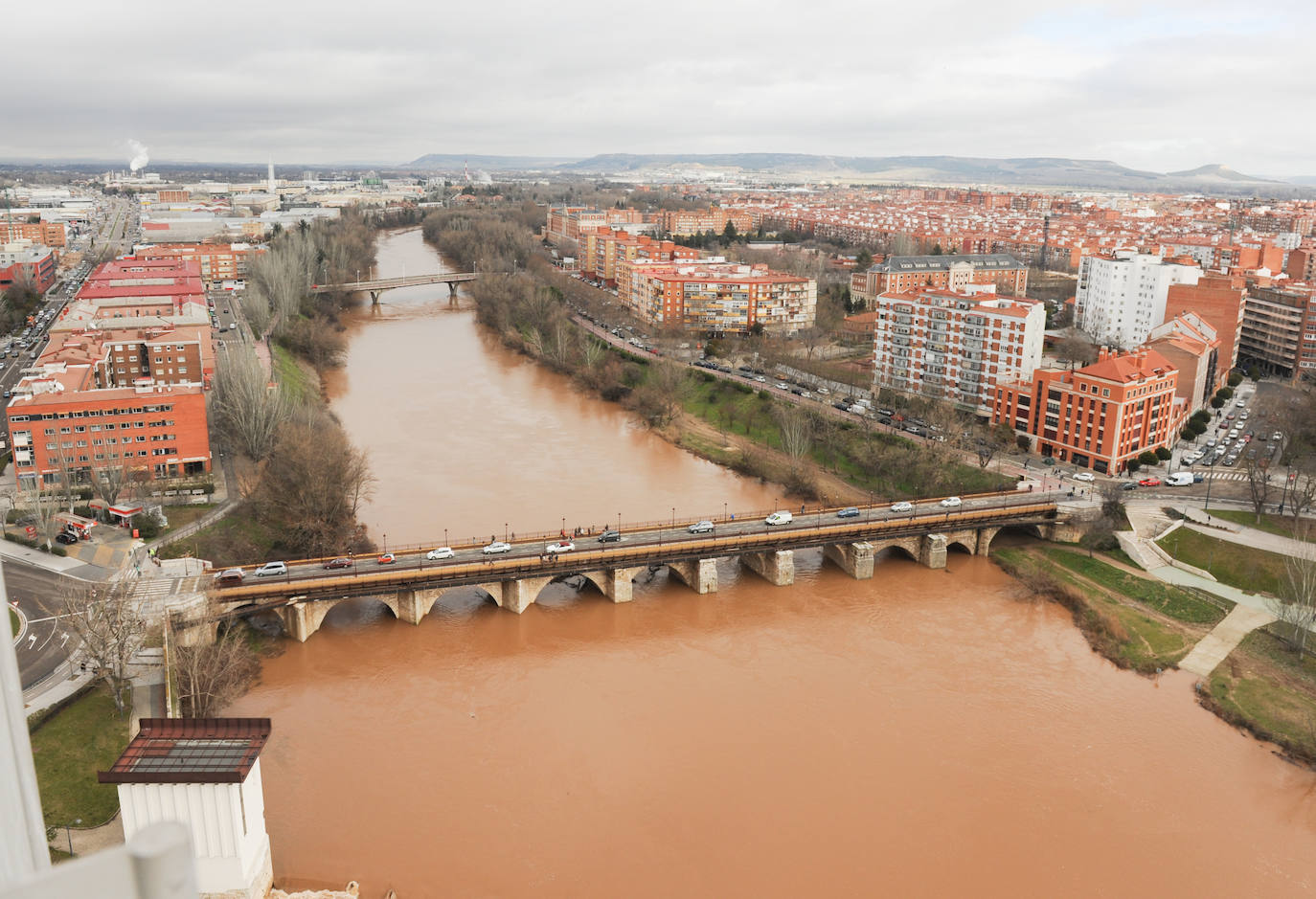 El Pisuerga, a su paso por Valladolid