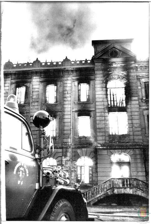 Fotos: Estampas del Valladolid antiguo (LXVI): el devastador incendio de La Magdalena