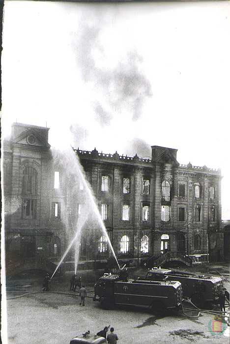 Fotos: Estampas del Valladolid antiguo (LXVI): el devastador incendio de La Magdalena