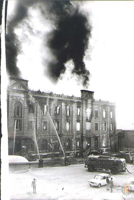 Fotos: Estampas del Valladolid antiguo (LXVI): el devastador incendio de La Magdalena