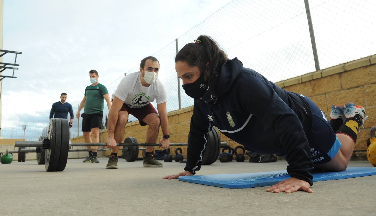 Fotos: El gimnasio sale a la calle