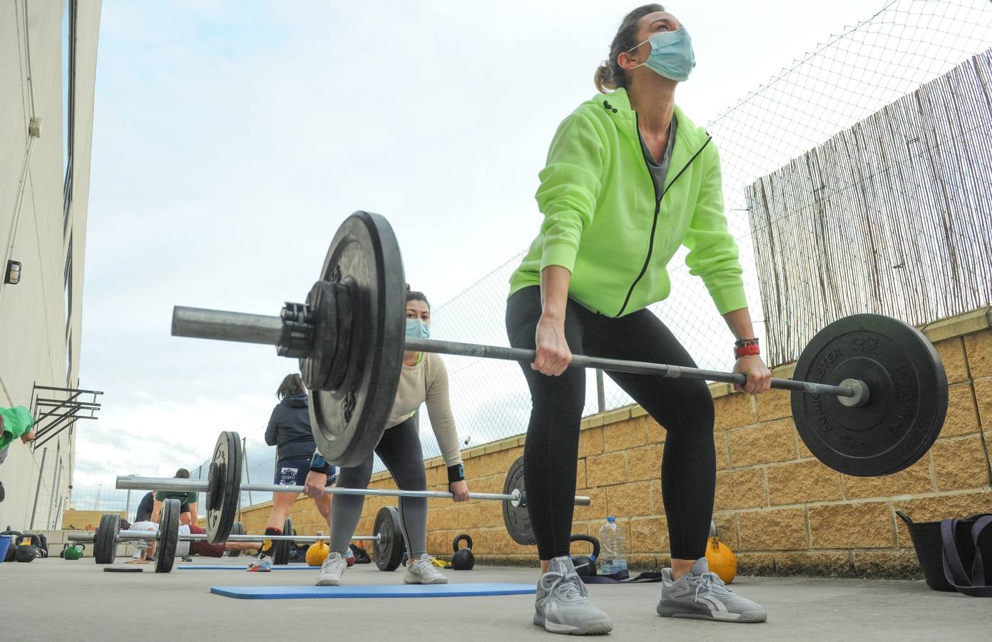 Fotos: El gimnasio sale a la calle