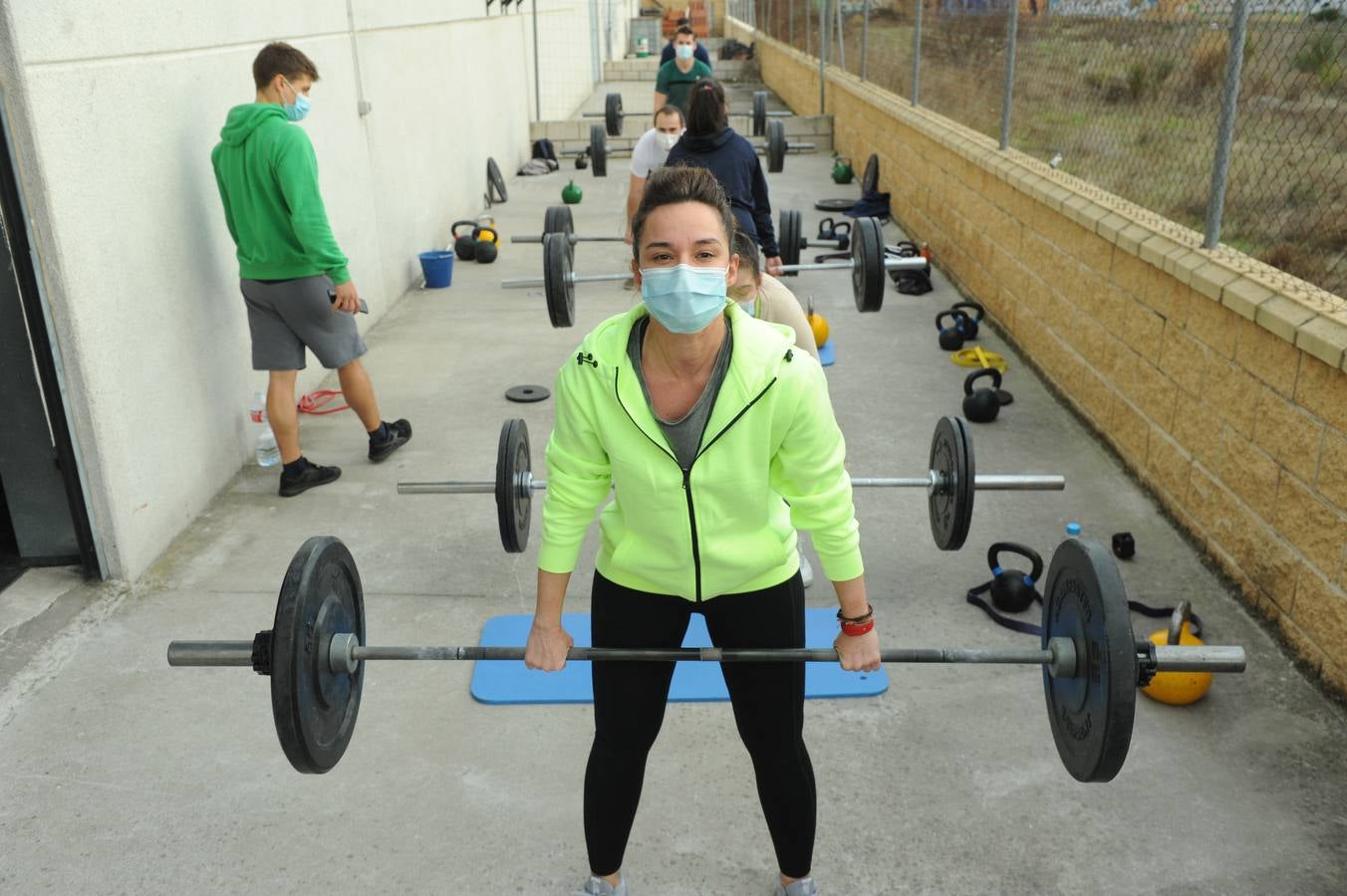 Fotos: El gimnasio sale a la calle