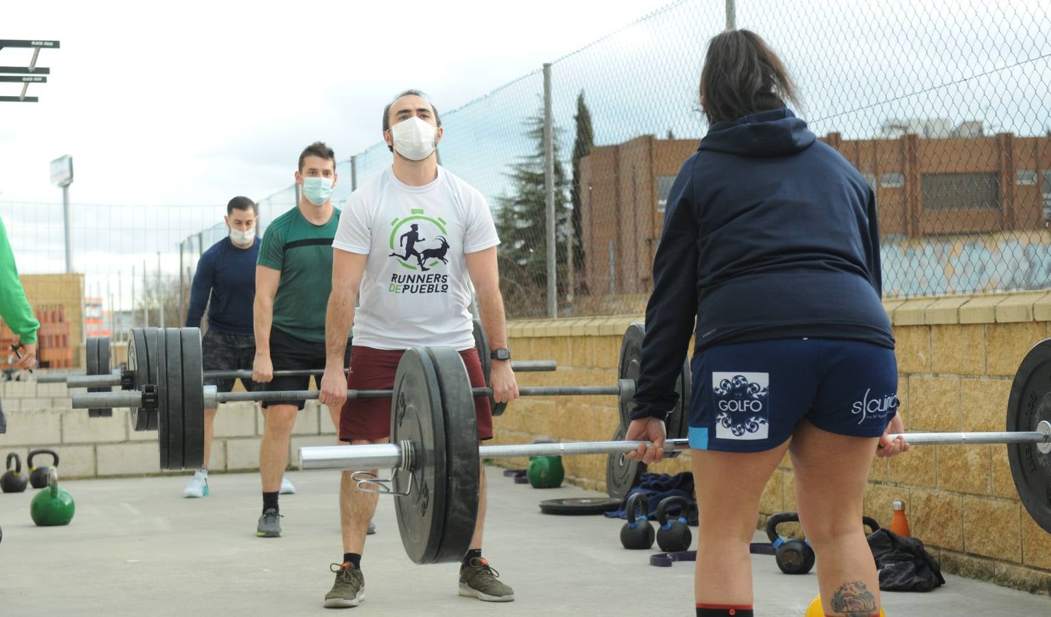 Fotos: El gimnasio sale a la calle