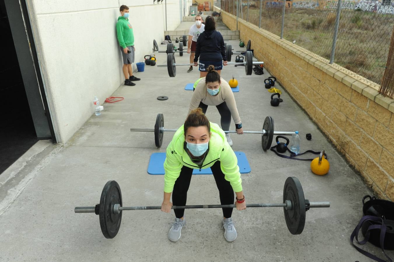 Fotos: El gimnasio sale a la calle
