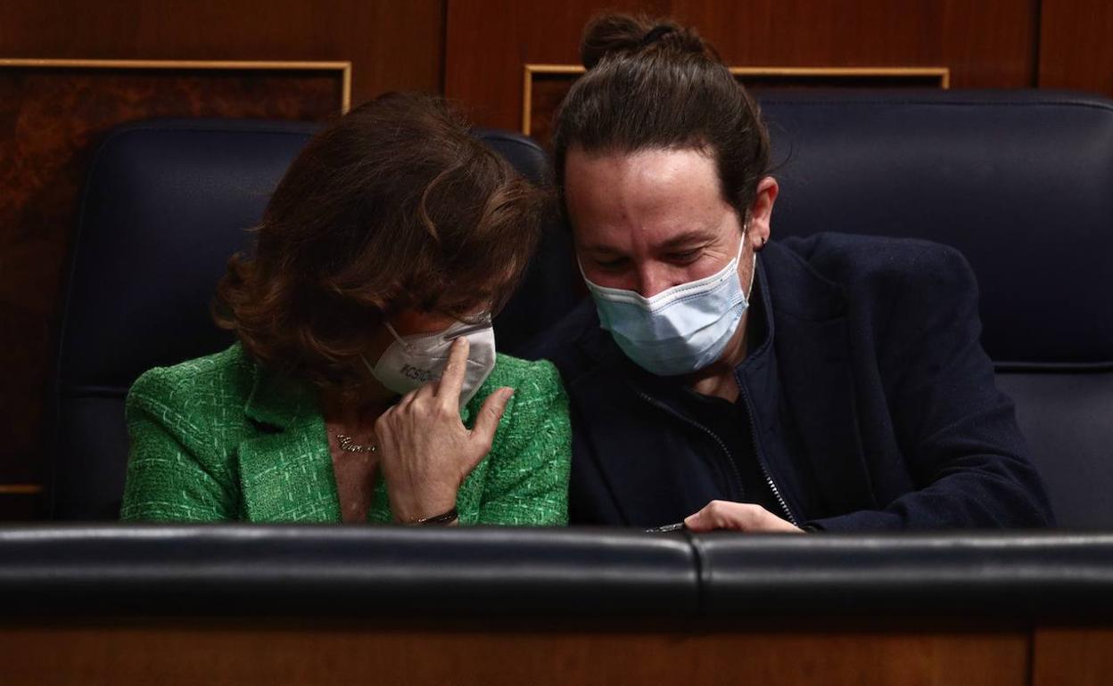 Calvo expresa su oposición al núcleo de la 'ley trans' de Podemos