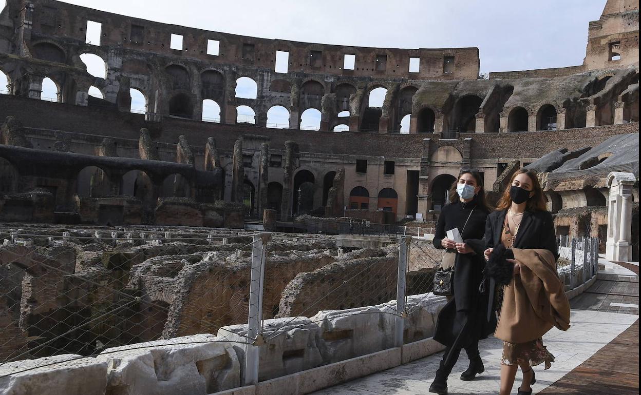 El Coliseo de Roma. 