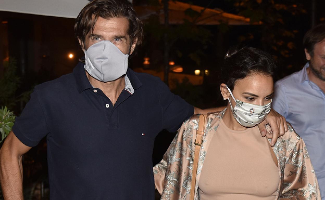 Chenoa y su novio, Miguel Sánchez Encinas. 