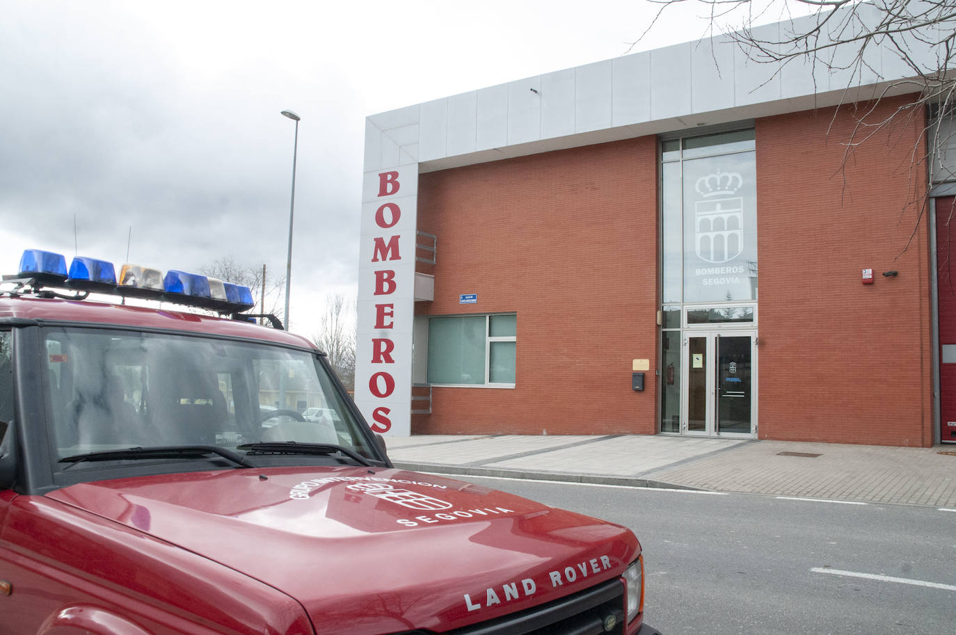 Parque de Bomberos de Segovia capital.