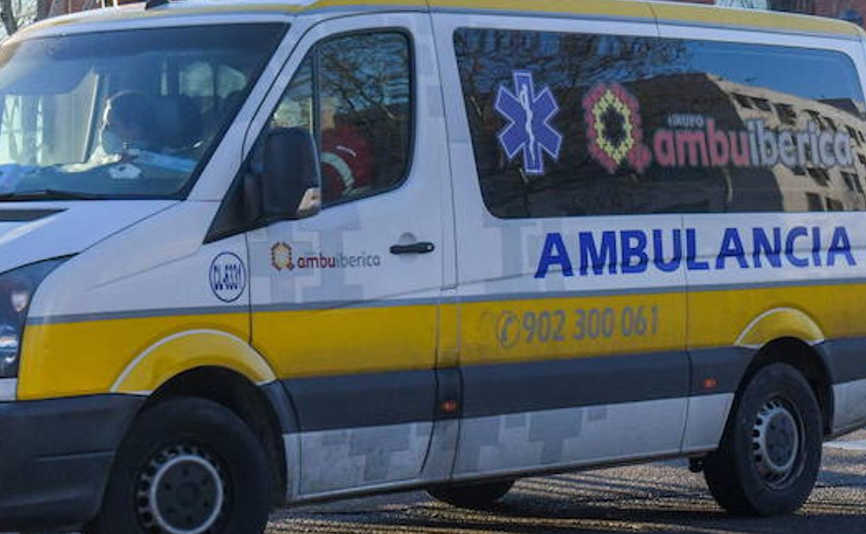 Una ambulancia, en una imagen de archivo.