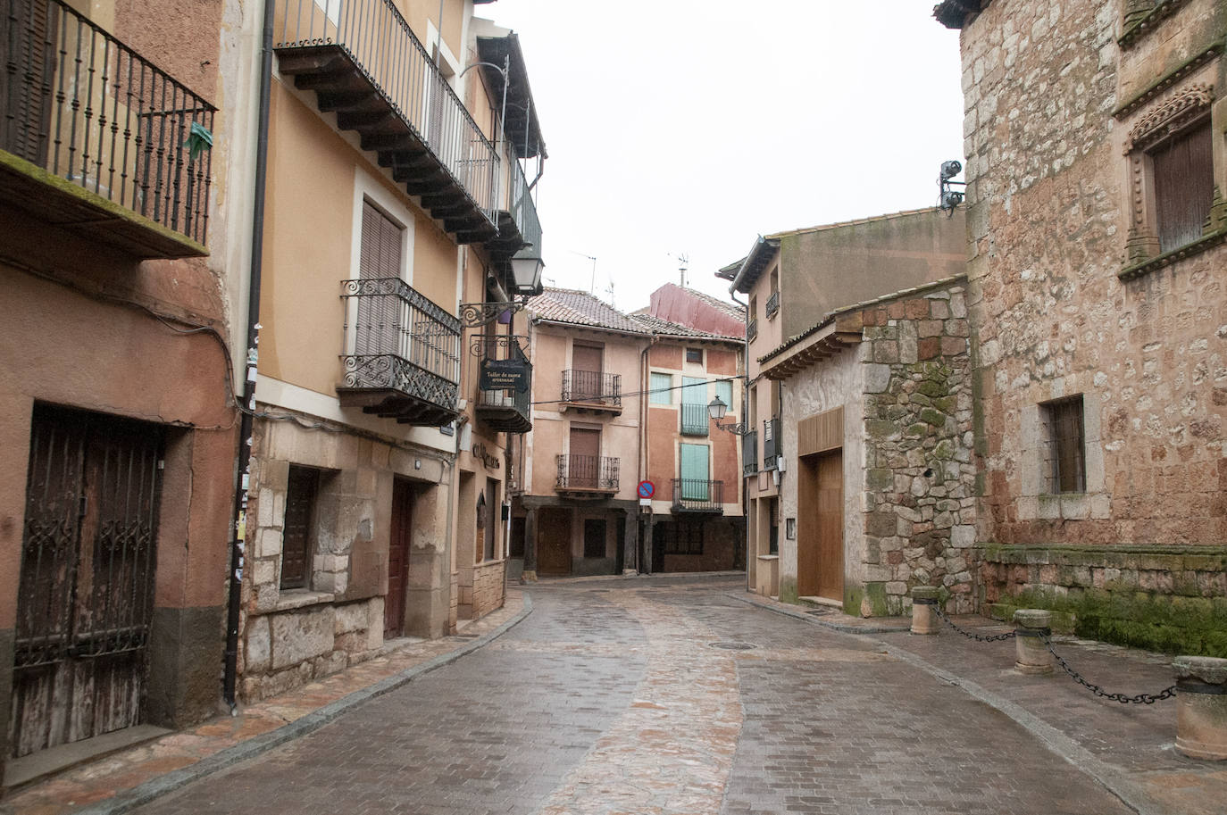 Nuevas restricciones en la localidad segoviana de Ayllón 