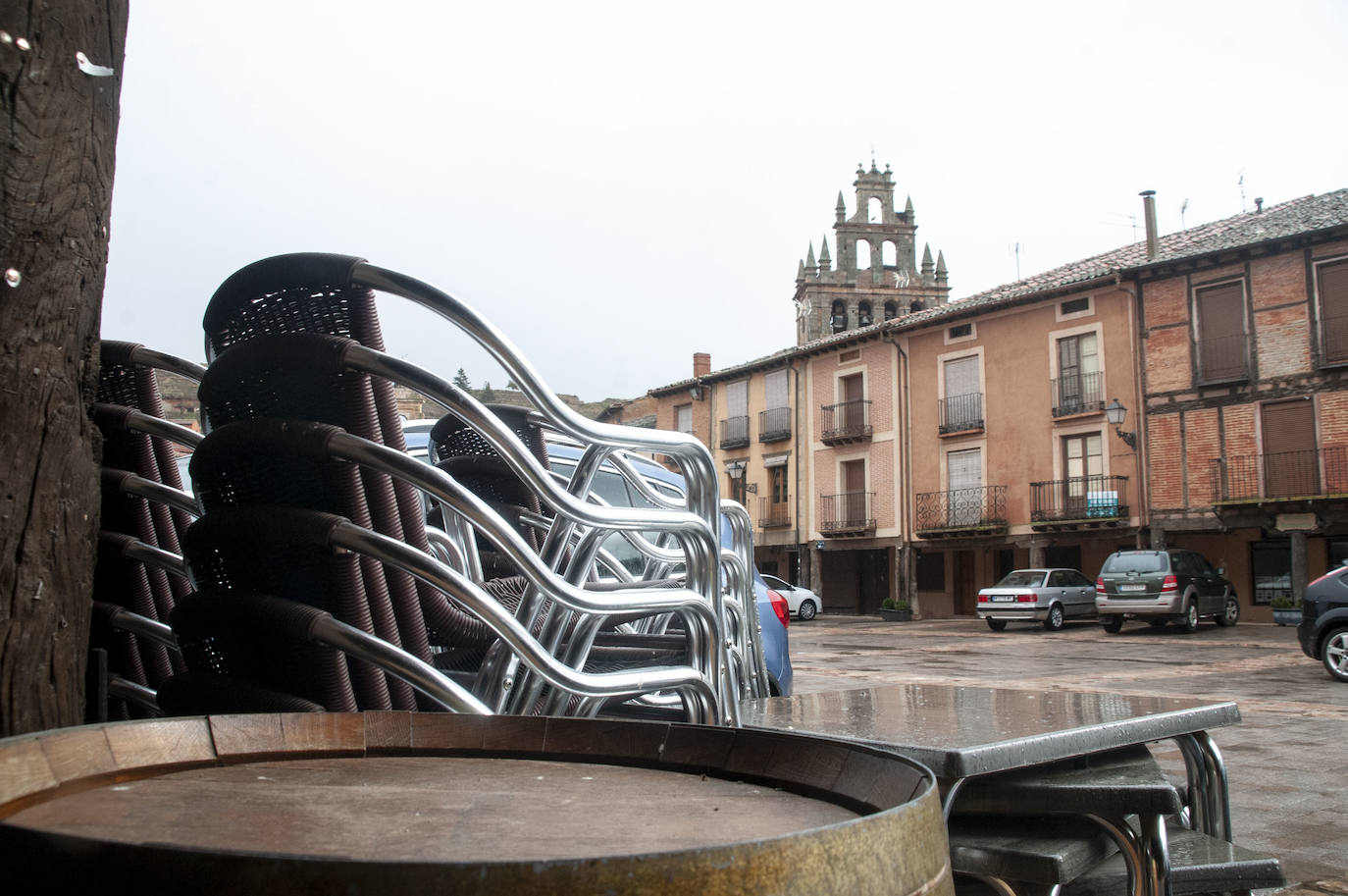 Nuevas restricciones en la localidad segoviana de Ayllón 