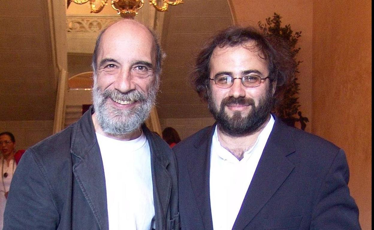 El homenajeado Zurita y Alencart, en Salamanca.