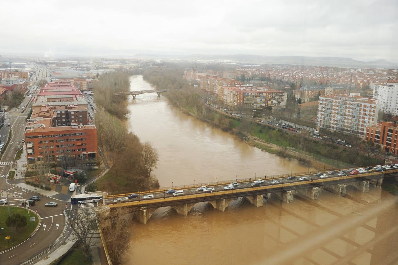 Fotos: Aumenta el caudal de Pisuerga a su paso por Valladolid