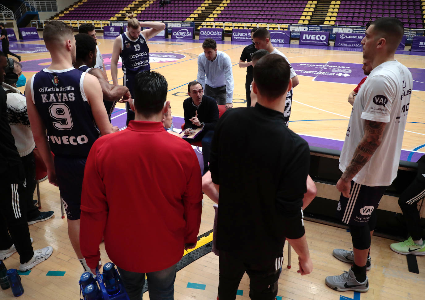 Partido entre el Clínica Sur-Aspasia y el Liberbank Oviedo.