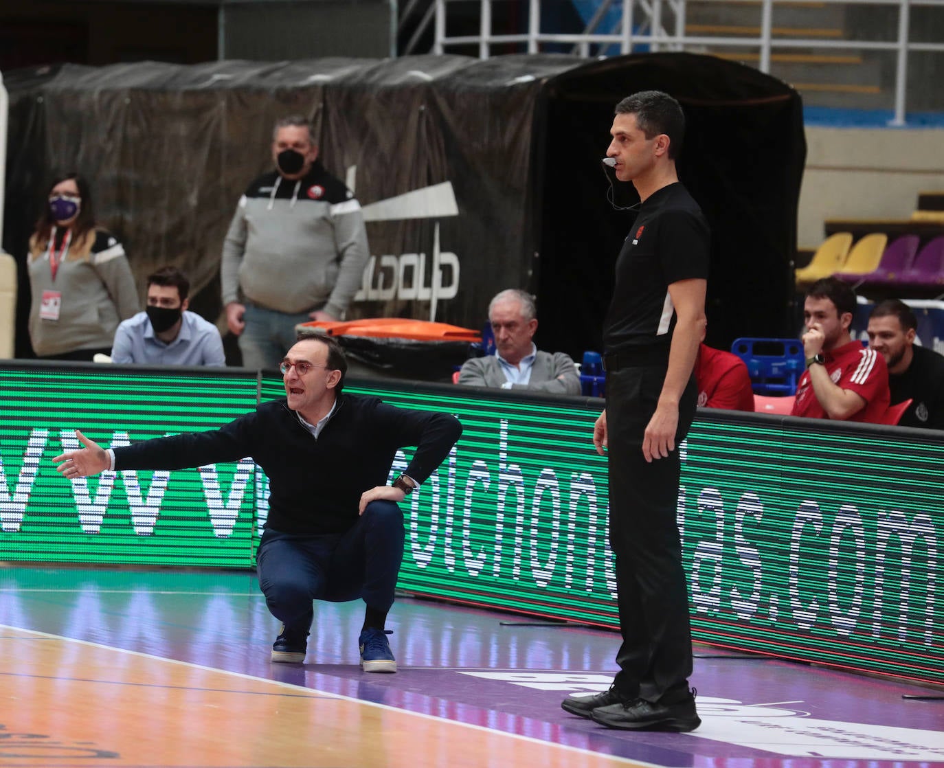 Partido entre el Clínica Sur-Aspasia y el Liberbank Oviedo.