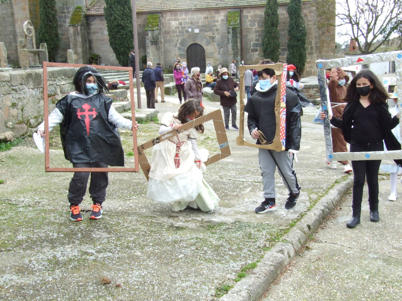 Fotos: Carnaval en el CRA Bajo Tormes de Monleras, Salamanca