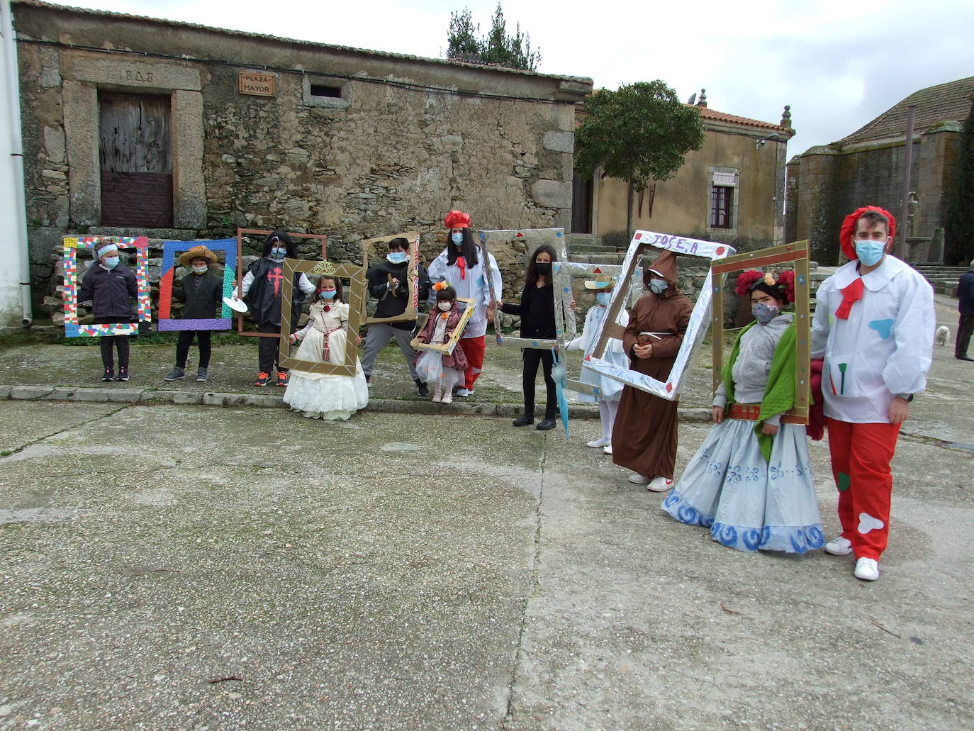 Fotos: Carnaval en el CRA Bajo Tormes de Monleras, Salamanca