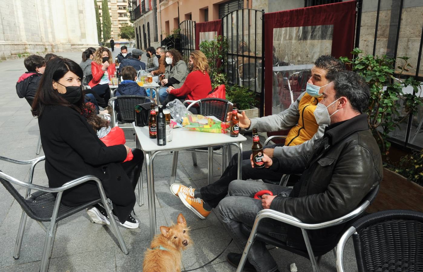 Fotos: Las terrazas se llenan en Valladolid